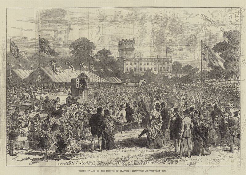Stafford Markisinin Yaşının Gelişi, Trentham Hall