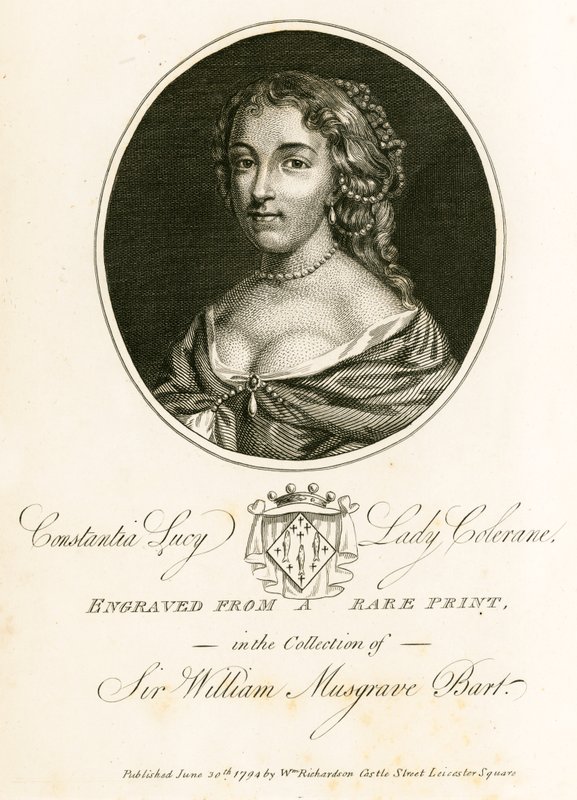 Constantia Lucy, Leydi Colerane by English School