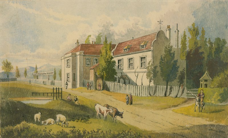Kopenhag Evi, Londra (kağıt üzerinde wc) by English School