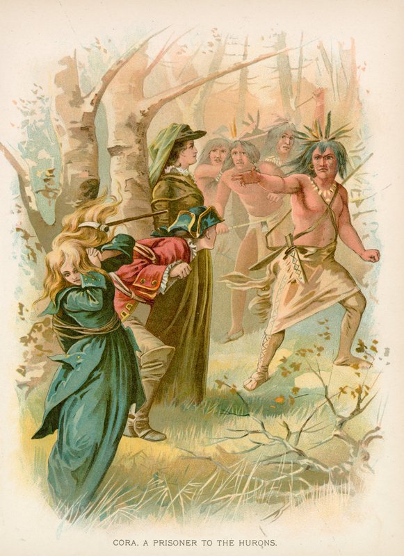 Cora, a Prisoner to the Hurons by English School