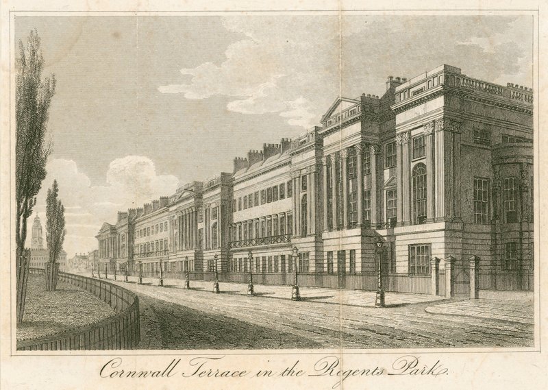 Cornwall Teras, Regents Park, Londra by English School