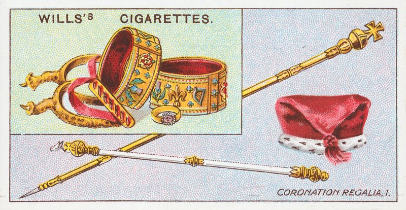 Coronation Regalia, 1 by English School
