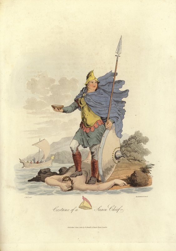 Sakson şefinin kostümü by English School