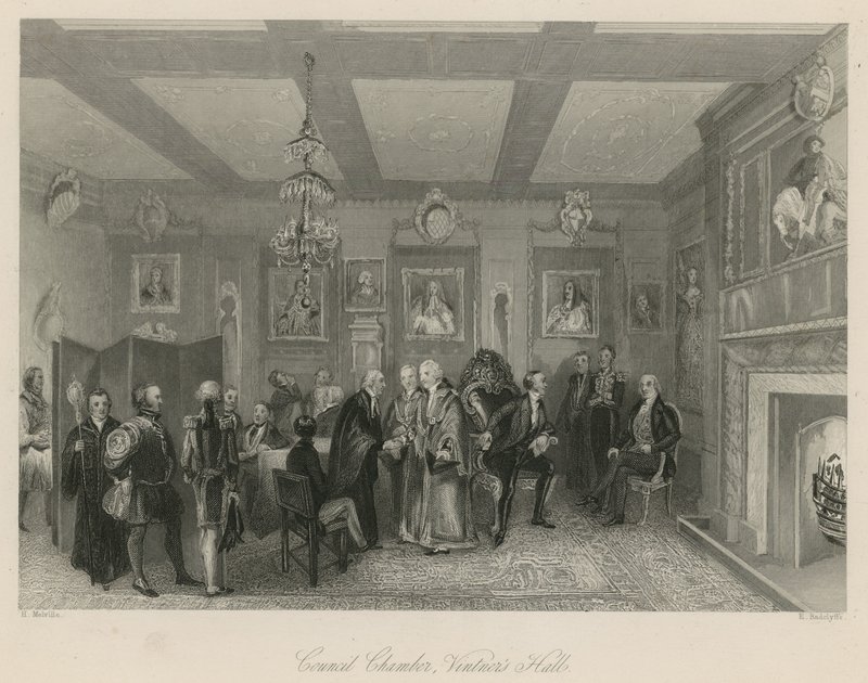 Konsey Odası, Şarapçılar Salonu by English School