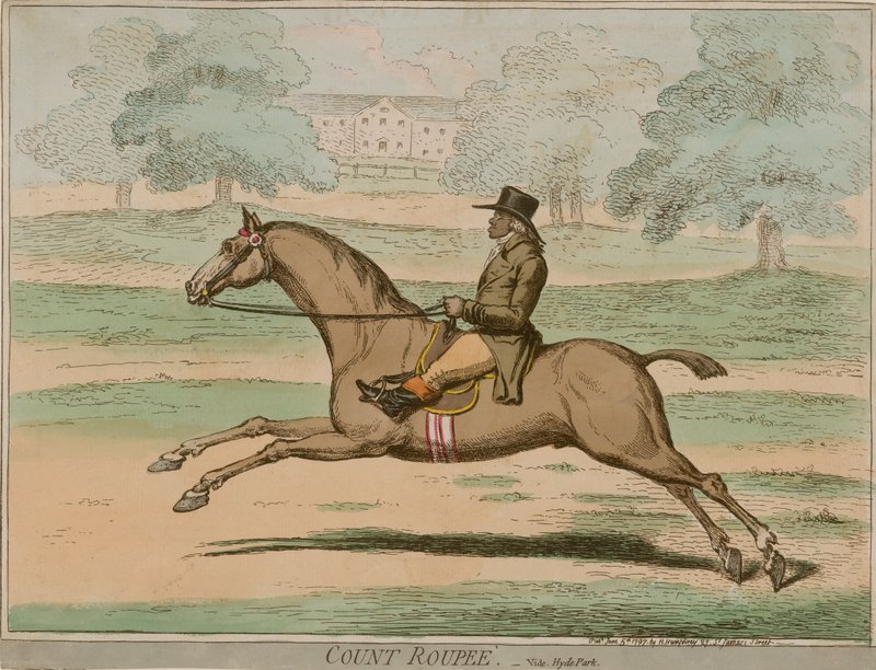Kont Roupee, Londra, Hyde Park