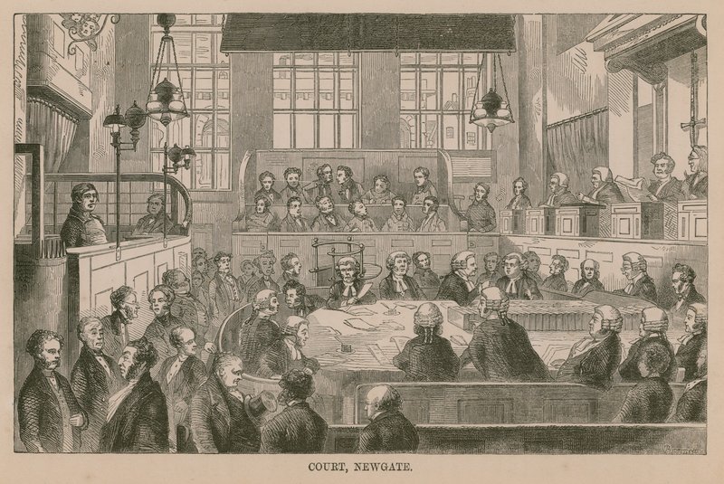 Mahkeme, Newgate by English School