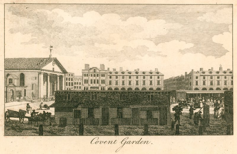 Covent Garden, Londra by English School