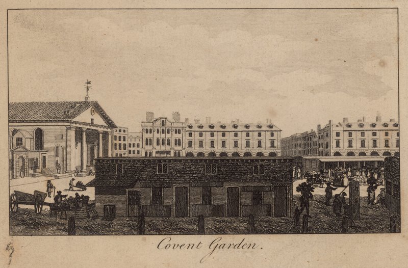 Covent Garden, Londra by English School