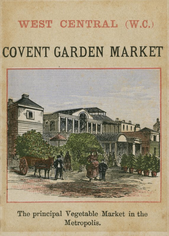 Covent Garden Pazarı by English School