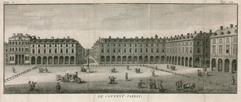 Covent Garden Pazarı, Londra by English School