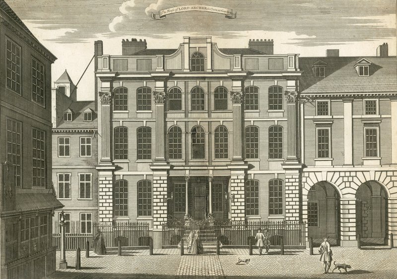 Covent Garden Pazarı, Londra by English School