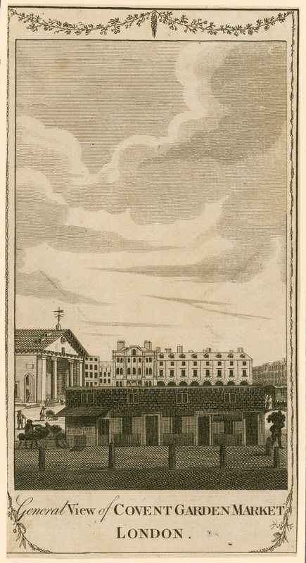 Covent Garden Pazarı, Londra by English School
