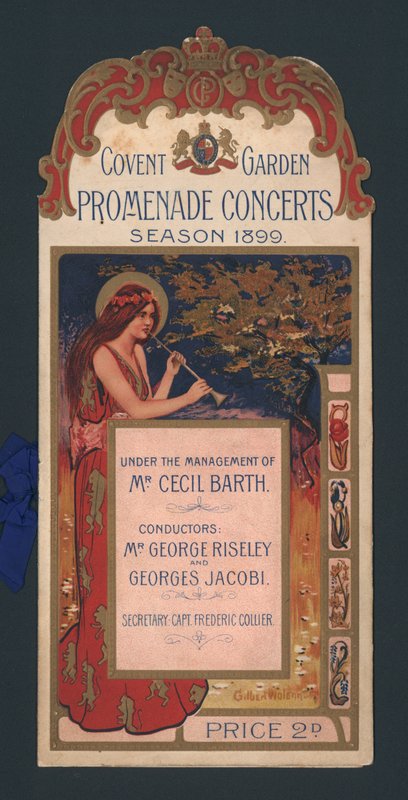 Covent Garden, Promenade Konserleri, sezon 1899 by English School