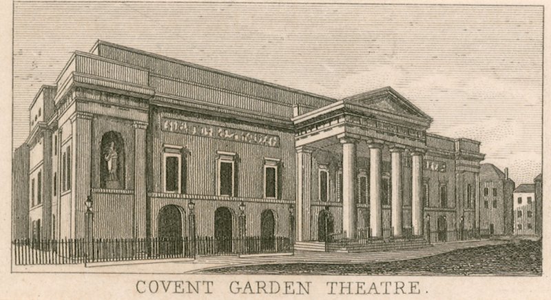 Covent Garden Tiyatrosu, Londra by English School