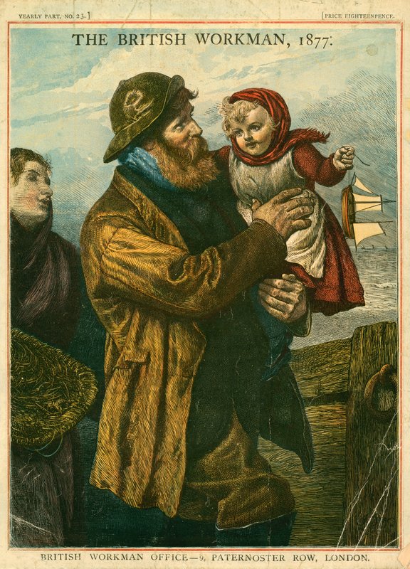 İngiliz İşçinin Kapağı, 1877 by English School