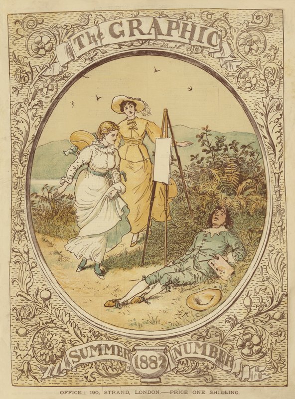 The Graphic Summer Number 1882'nin Kapağı (chromolitho) by English School