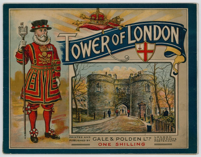 Londra Kulesi rehberinin kapağı by English School