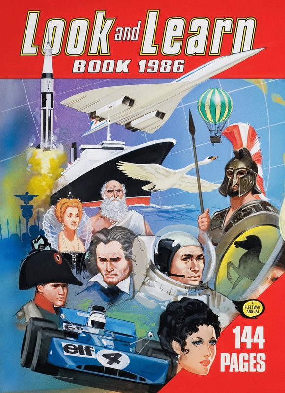 Bak ve Öğren Kitabının Kapağı 1986 by English School