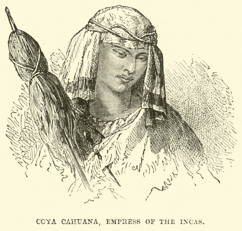 Coya Cahuana, İnkaların İmparatoriçesi by English School