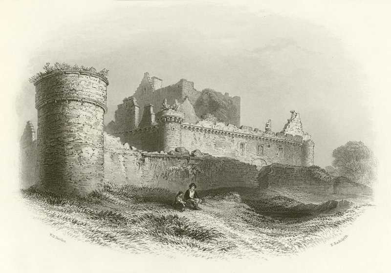 Craigmillar Kalesi by English School