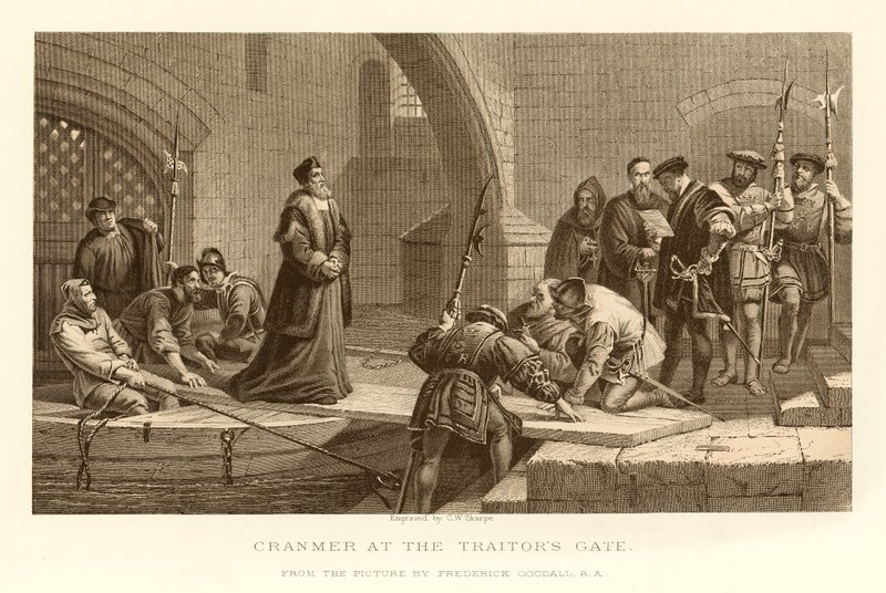 Cranmer, Hainler Kapısında by English School