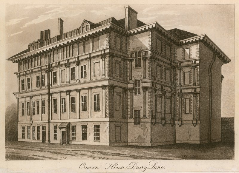 Craven Evi, Drury Lane, Londra by English School