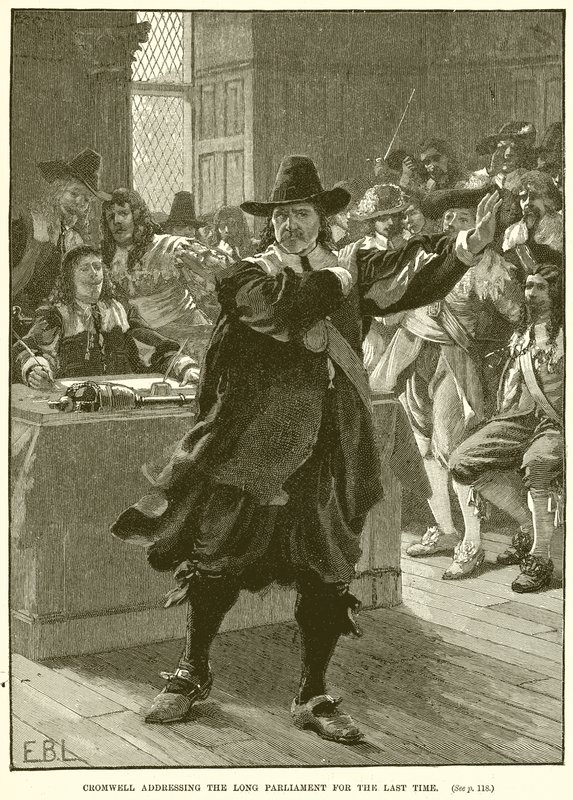 Cromwell, Uzun Parlamento