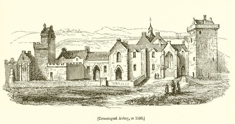 1560 yılında Crossraguel Manastırı by English School