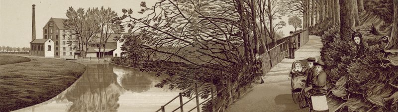 Croydon: Wandle Nehri kıyısındaki Beddington