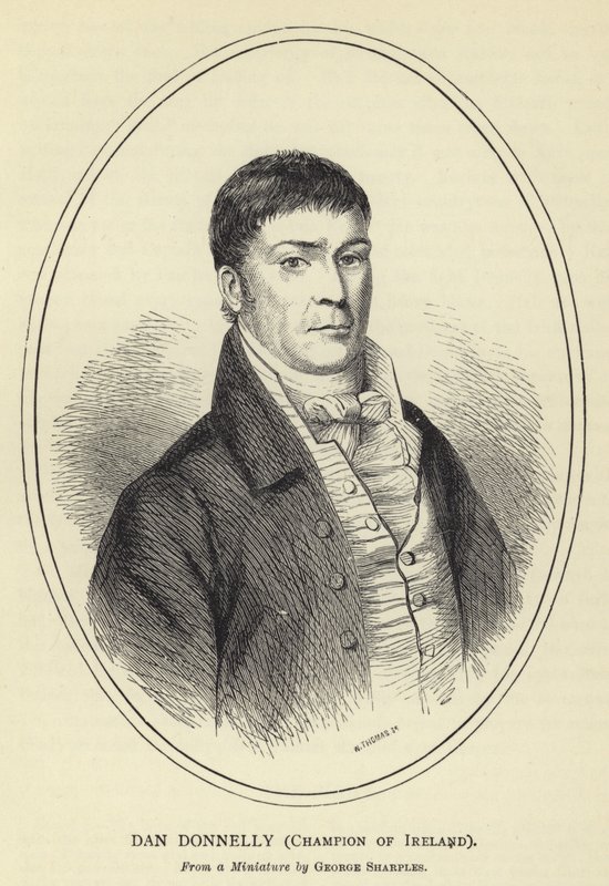 İrlanda Şampiyonu Dan Donnelly, George Sharples