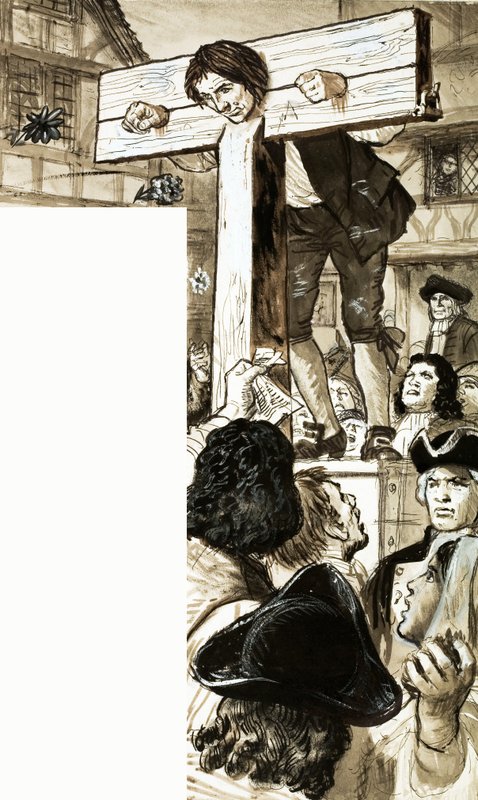 Daniel Defoe hisse senetlerinde by English School