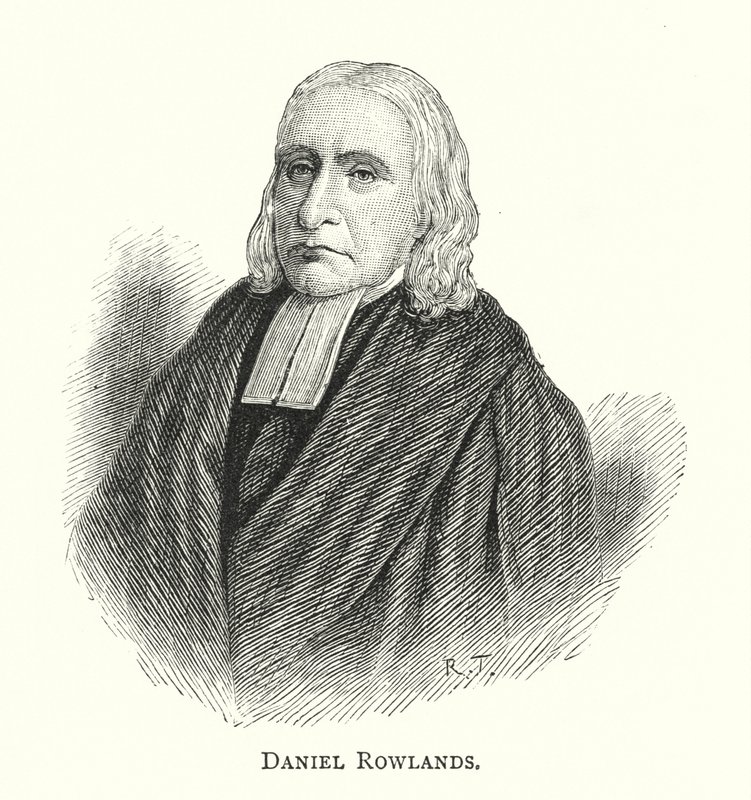 Daniel Rowlands (gravür) by English School