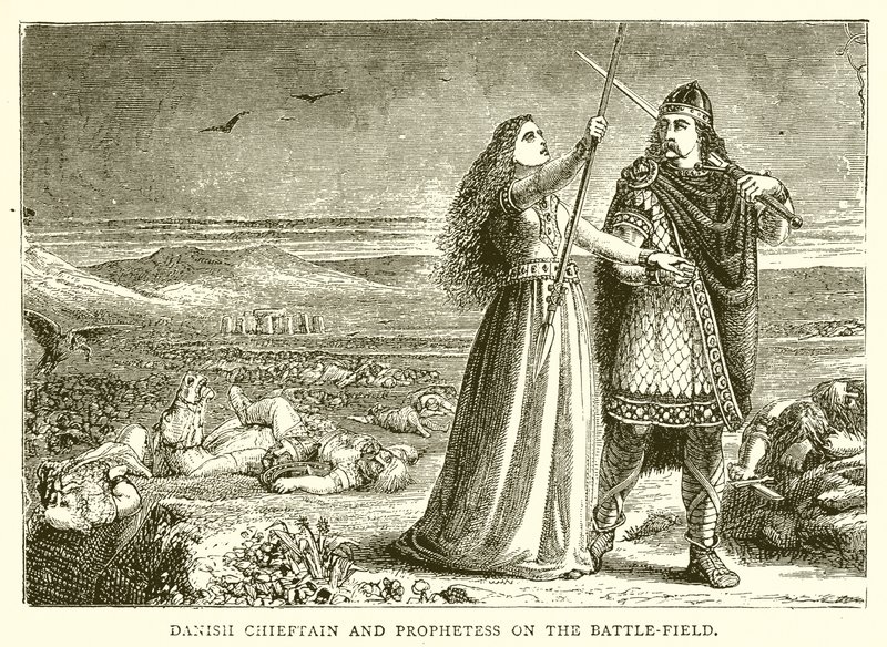 Savaş Alanında Danimarkalı Reis ve Peygamber by English School