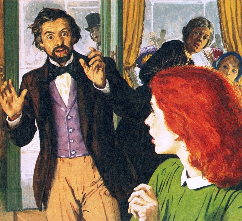 Dante Gabriel Rossetti ve mükemmel modeli Elizabeth Siddal by English School