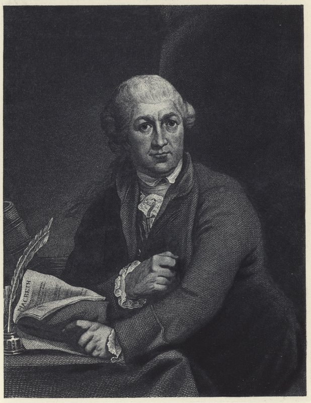 David Garrick (fotogravür) by English School
