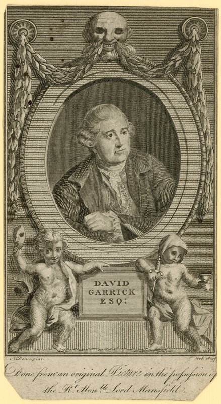 David Garrick, oyuncu by English School