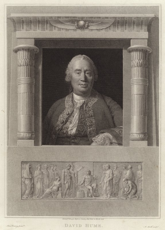 David hume by English School