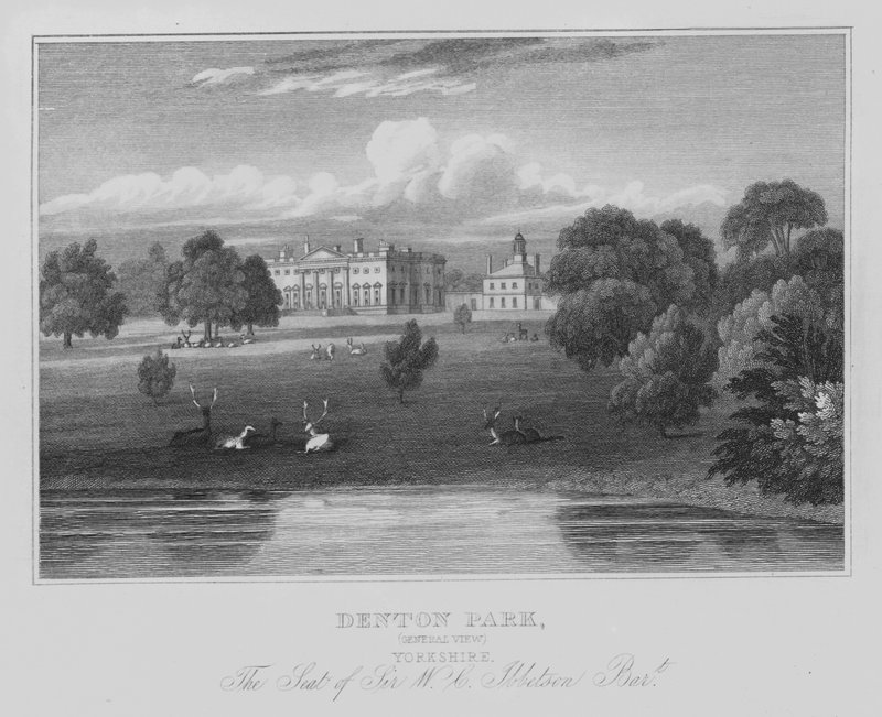 Denton Park, Genel Görünüm, Yorkshire, Sir WC Ibbetson