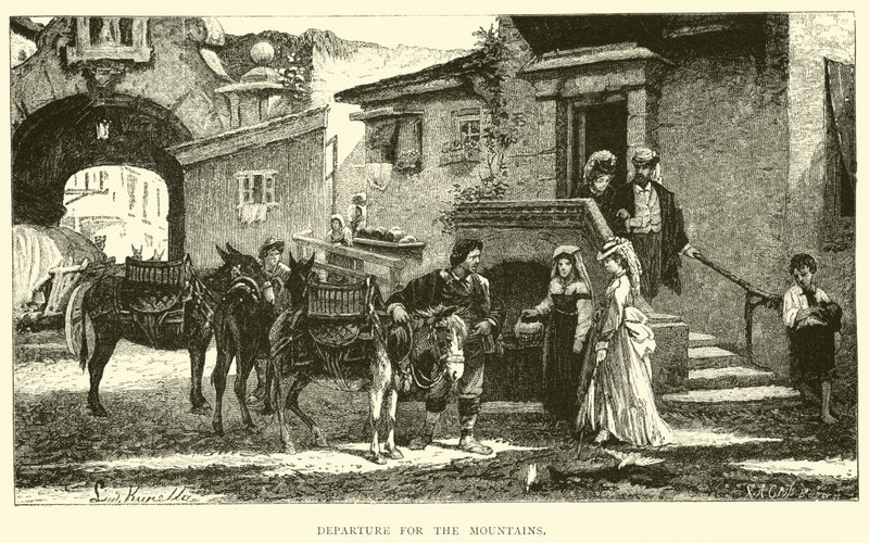 Dağlara çıkış by English School