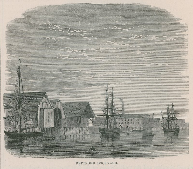Deptford Tersanesi by English School