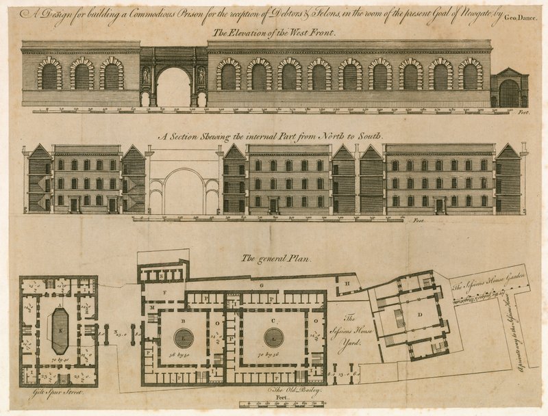 Newgate hapishanesi için tasarım by English School