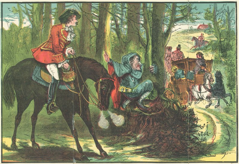 Dick Turpin ve Mavi Cüce acımasız bir suçu önlüyor by English School