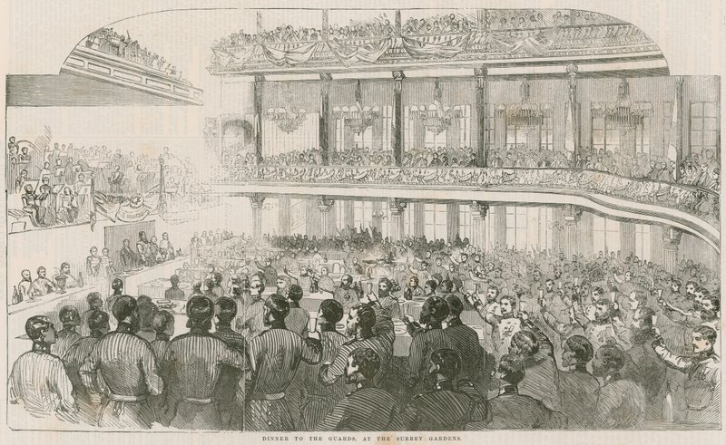 Muhafızlara akşam yemeği by English School