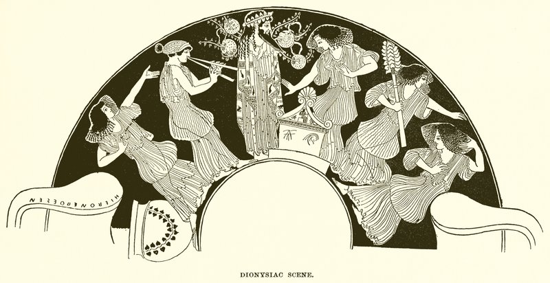 Dionysos Sahnesi by English School