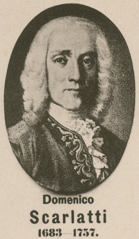 Domenico Scarlatti (gravür) by English School