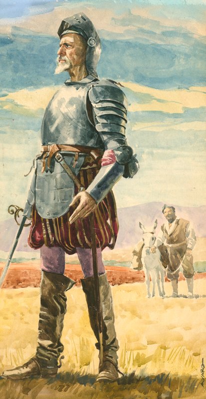 Don Kişot by English School