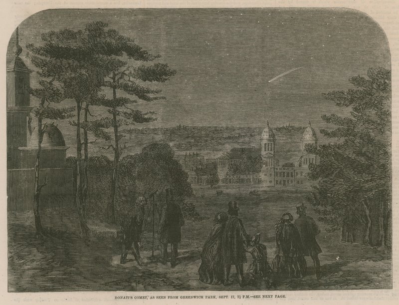 Donatis Comet, Greenwich Park