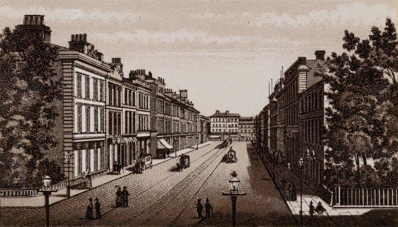 Donegal Yeri, Belfast 1880 (lito) by English School