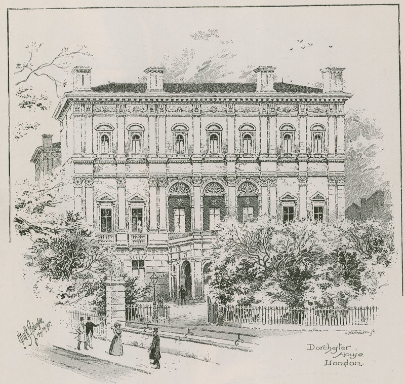 Dorchester House, Park Lane, Londra, Shahzada Nasrullah Khan