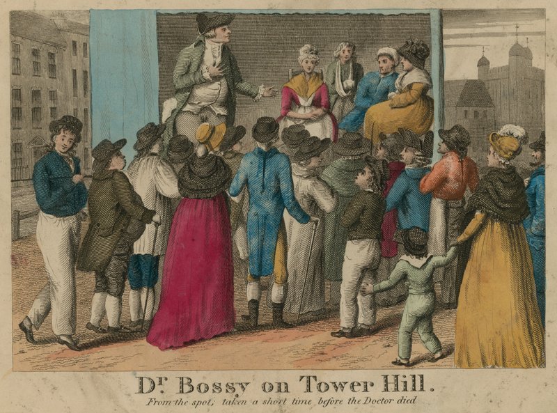 Dr Bossy, Tower Hill, Londra by English School